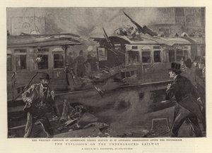 The Explosion on the Underground Railway by Joseph Finnemore